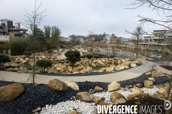 Chantier du futur Villages Nature