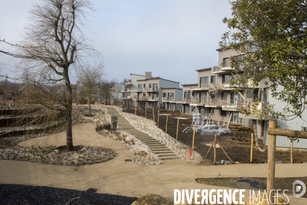 Chantier du futur Villages Nature