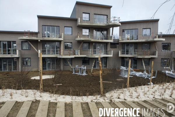 Chantier du futur Villages Nature