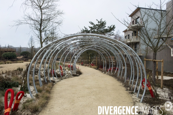 Chantier du futur Villages Nature