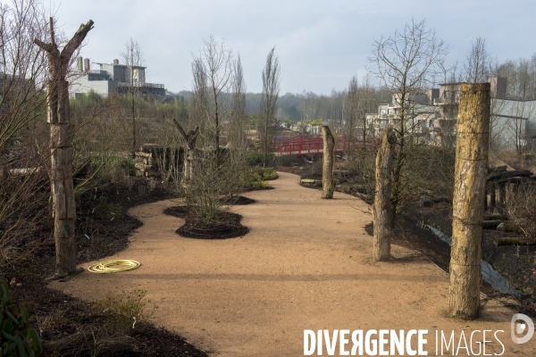 Chantier du futur Villages Nature