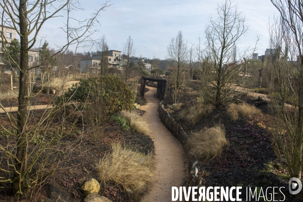 Chantier du futur Villages Nature