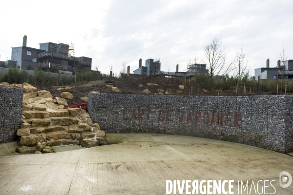 Chantier du futur Villages Nature