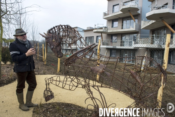 Chantier du futur Villages Nature