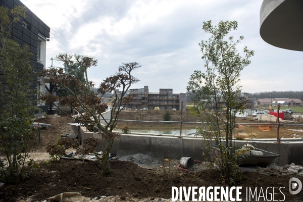 Chantier du futur Villages Nature
