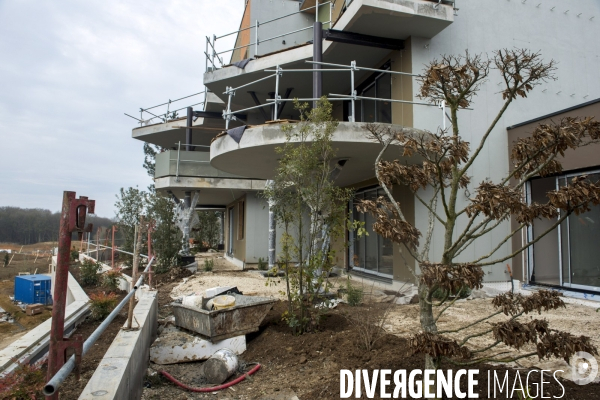 Chantier du futur Villages Nature