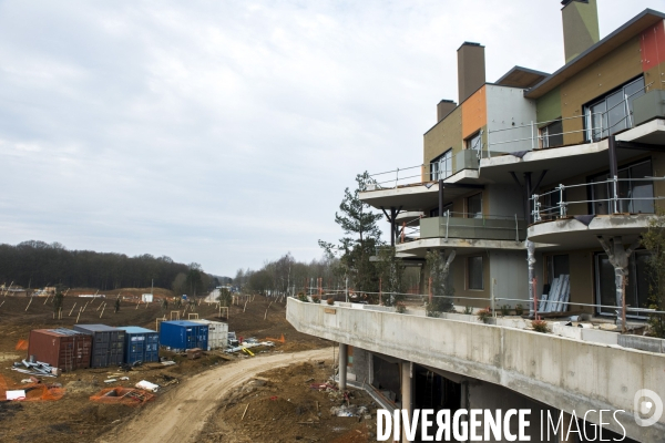 Chantier du futur Villages Nature