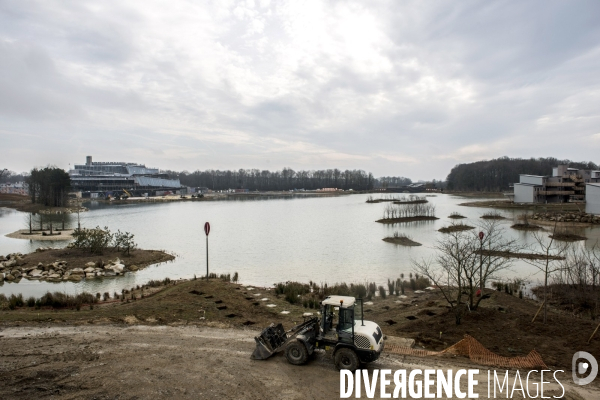 Chantier du futur Villages Nature