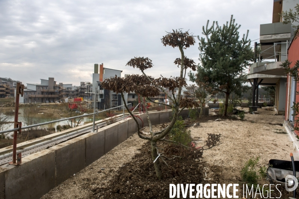 Chantier du futur Villages Nature
