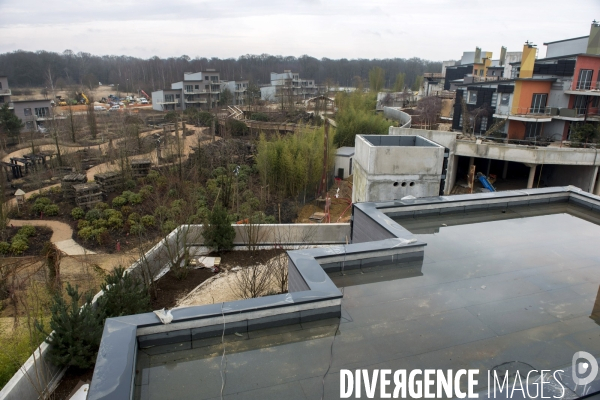 Chantier du futur Villages Nature