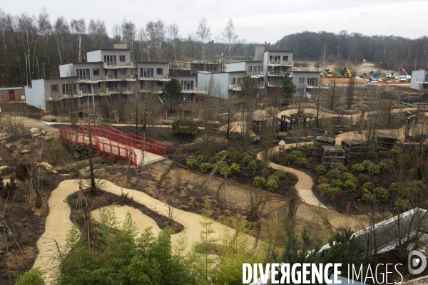 Chantier du futur Villages Nature
