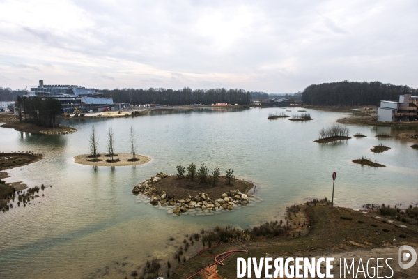Chantier du futur Villages Nature