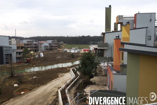 Chantier du futur Villages Nature