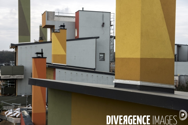 Chantier du futur Villages Nature