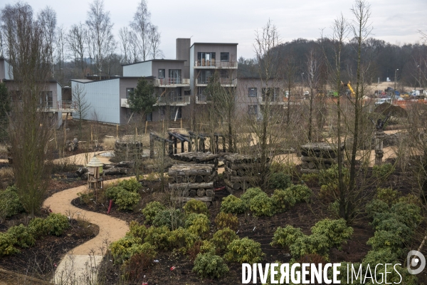 Chantier du futur Villages Nature