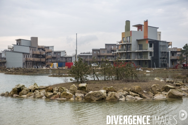 Chantier du futur Villages Nature