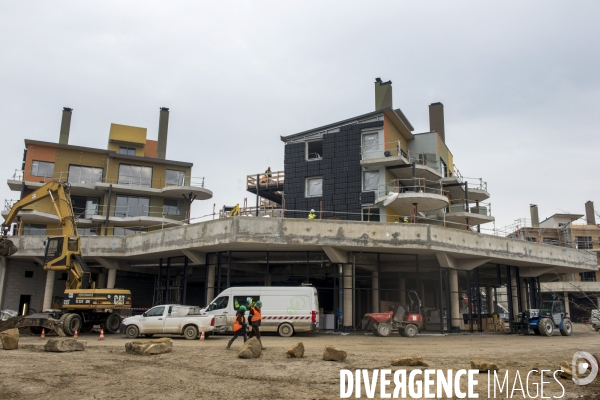 Chantier du futur Villages Nature