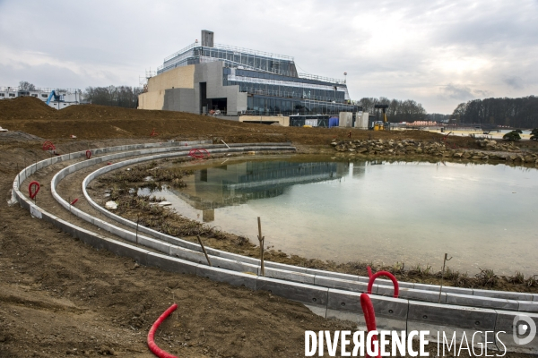 Chantier du futur Villages Nature