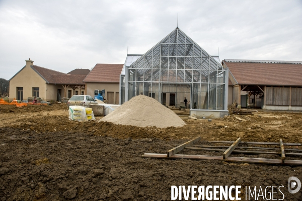 Chantier du futur Villages Nature