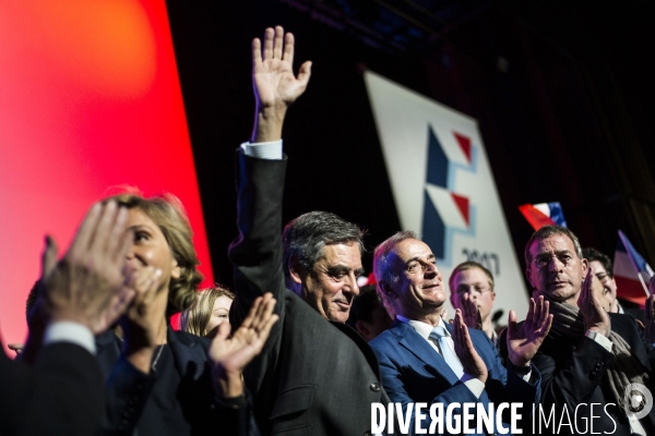 CP2017 : François Fillon à Courbevoie