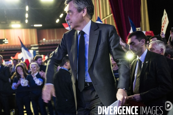 CP2017 : François Fillon à Courbevoie