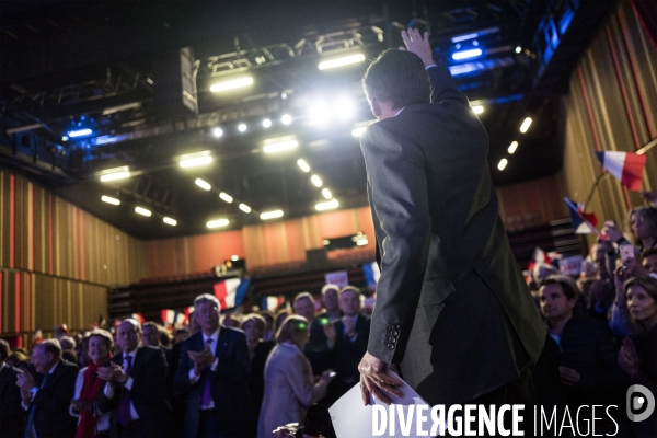 CP2017 : François Fillon à Courbevoie