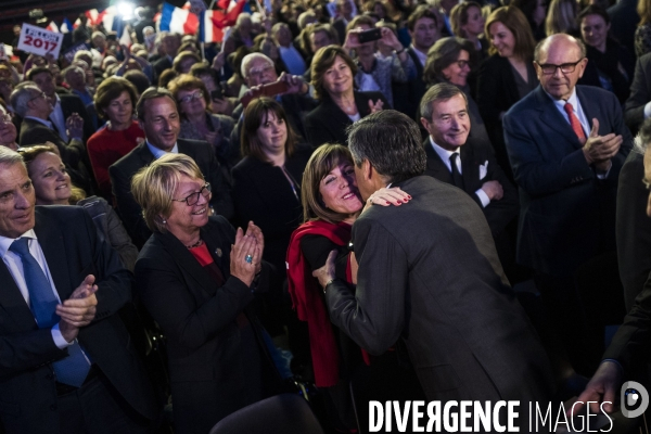 CP2017 : François Fillon à Courbevoie