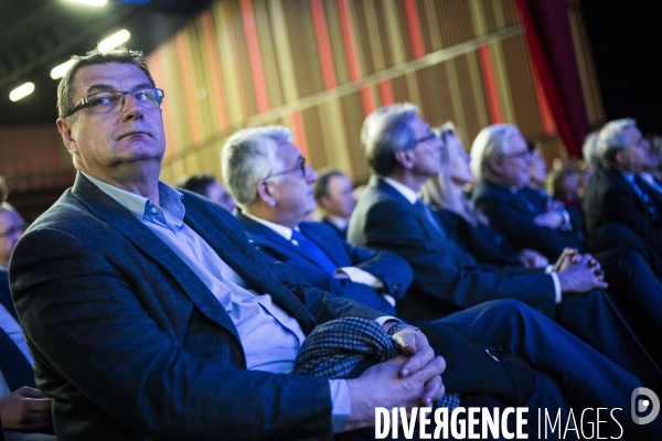 CP2017 : François Fillon à Courbevoie