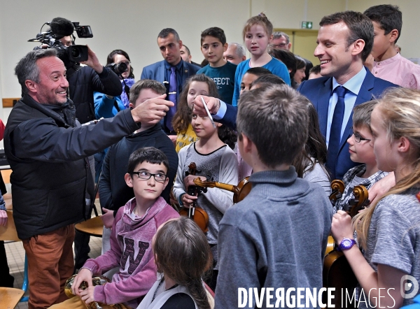 Emmanuel Macron dans l Yonne et en Côte d Or