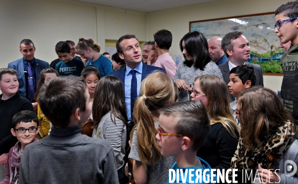 Emmanuel Macron dans l Yonne et en Côte d Or