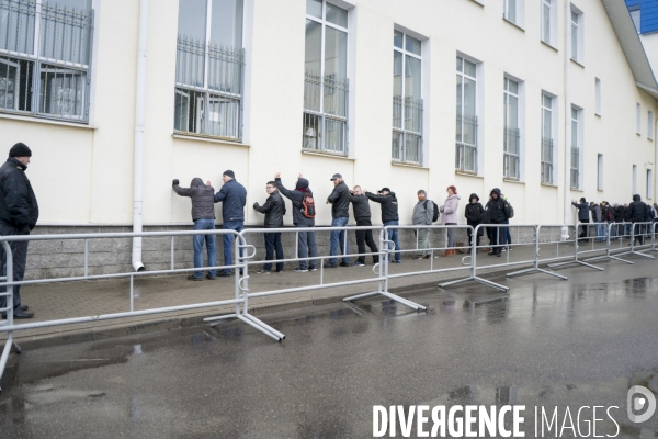 Arrestations massives à Minsk  - 25/03/2017