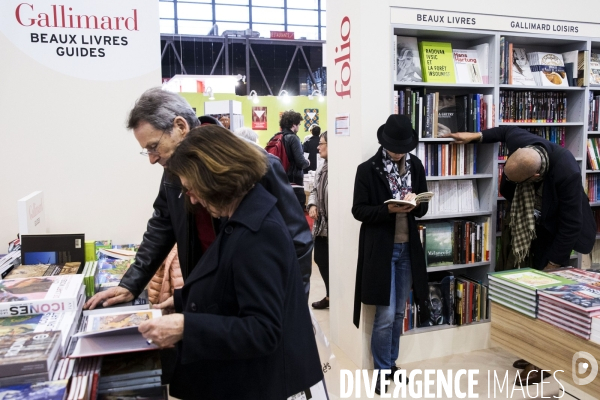 Livre Paris 2017, le salon du livre de Paris.