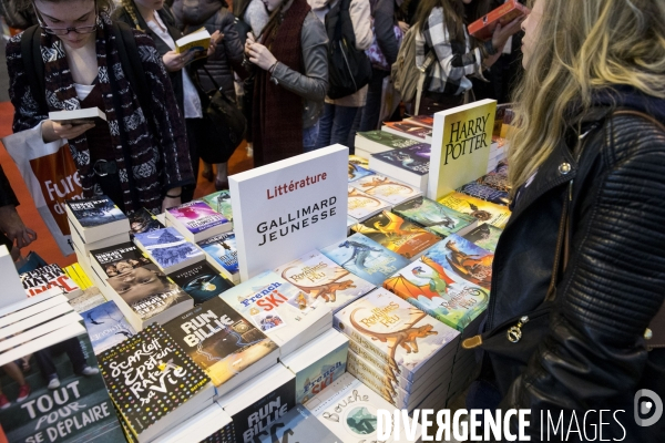 Livre Paris 2017, le salon du livre de Paris.