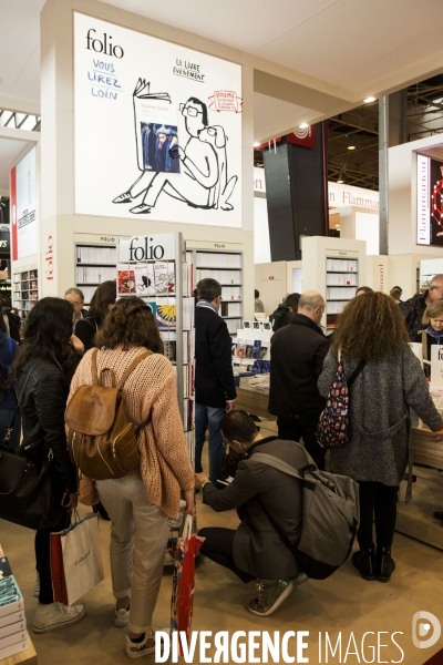 Livre Paris 2017, le salon du livre de Paris.