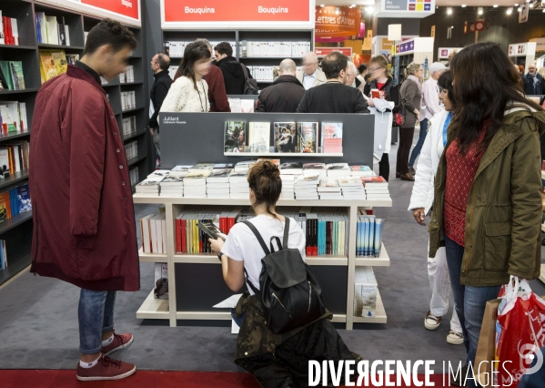 Livre Paris 2017, le salon du livre de Paris.