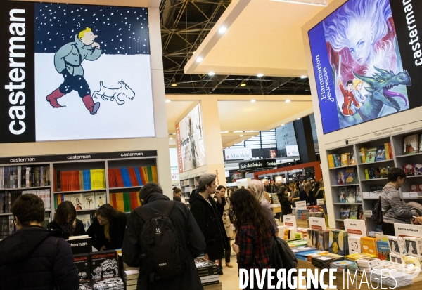 Livre Paris 2017, le salon du livre de Paris.