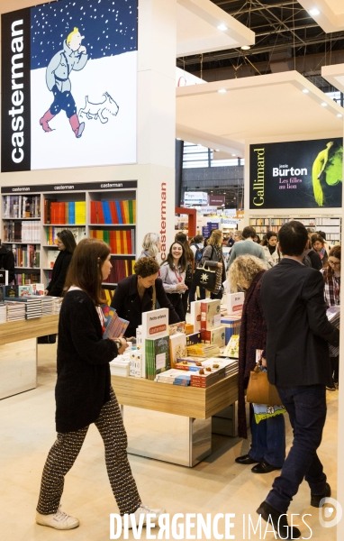 Livre Paris 2017, le salon du livre de Paris.