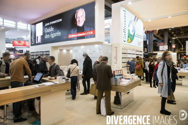 Livre Paris 2017, le salon du livre de Paris.