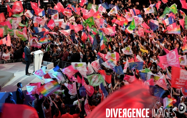 Meeting de Benoit Hamon à Bercy