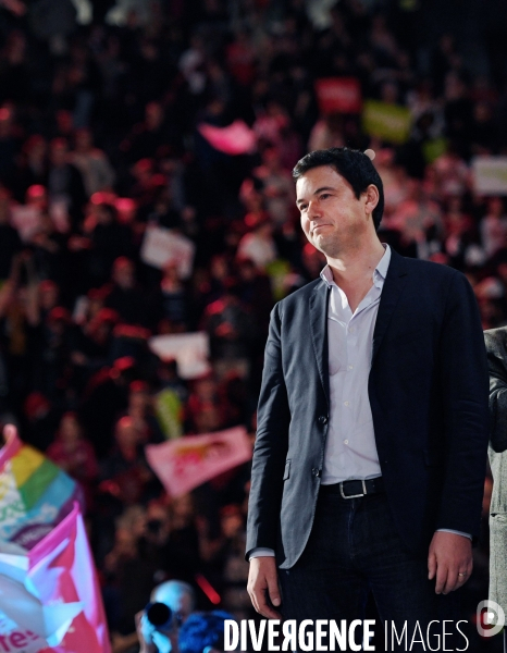 Meeting de Benoit Hamon à Bercy