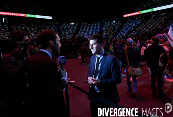 Meeting de Benoit Hamon à Bercy