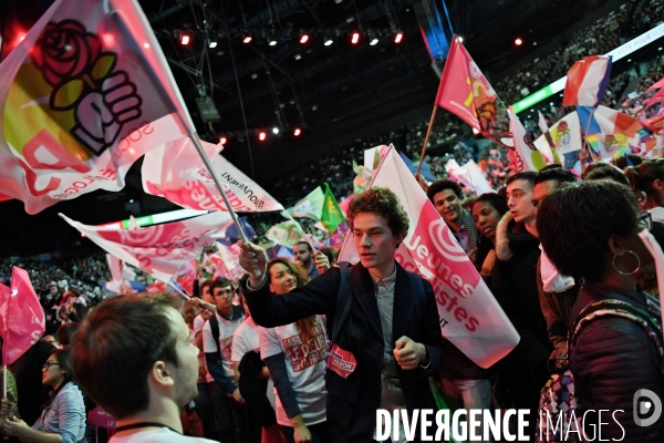 Meeting de Benoit Hamon à Bercy