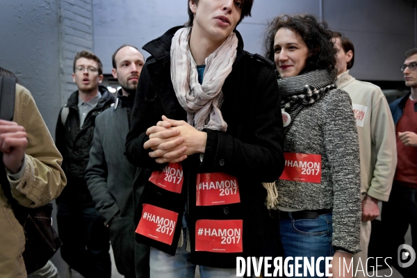 Meeting de Benoit Hamon à Bercy