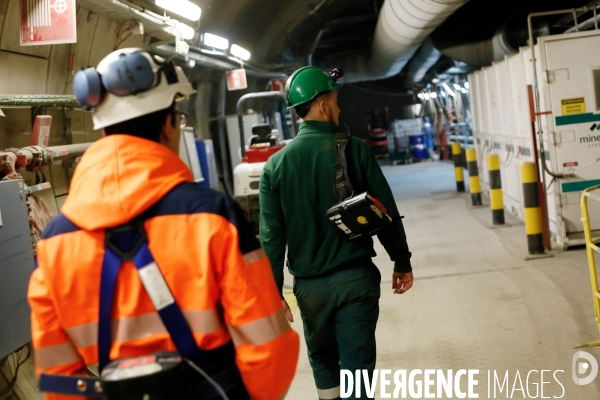 Laboratoire de recherche souterrain ANDRA à Bure