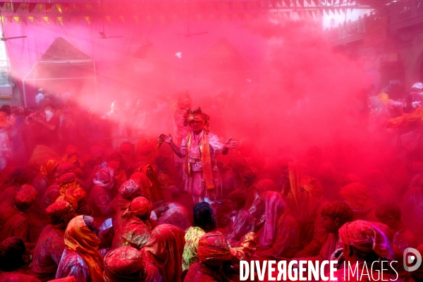 Holi, La Fête Sacré des Couleurs en Inde. Holi Festival of Colors and Love in India.