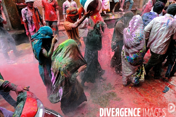 Holi, La Fête Sacré des Couleurs en Inde. Holi Festival of Colors and Love in India.