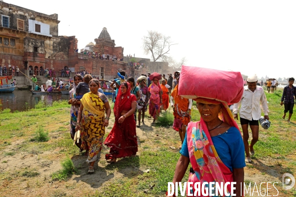 Holi, La Fête Sacré des Couleurs en Inde. Holi Festival of Colors and Love in India.