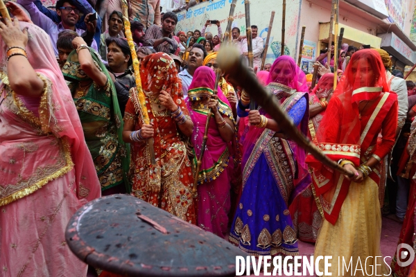 Holi, La Fête Sacré des Couleurs en Inde. Holi Festival of Colors and Love in India.