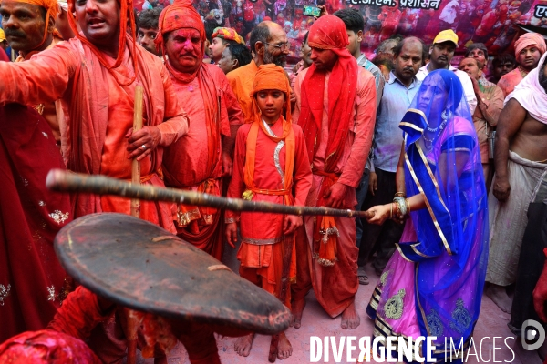 Holi, La Fête Sacré des Couleurs en Inde. Holi Festival of Colors and Love in India.