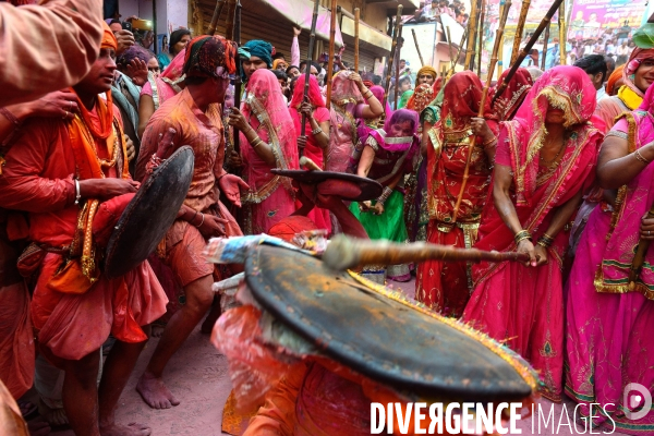 Holi, La Fête Sacré des Couleurs en Inde. Holi Festival of Colors and Love in India.